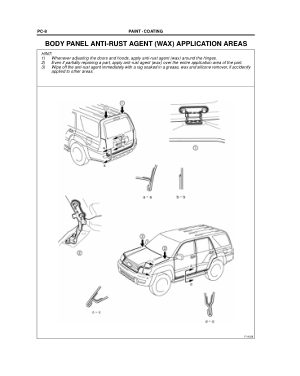 2003-2008 TOYOTA 4Runner Repair Manual, Rocker Outer Panel (Cut)